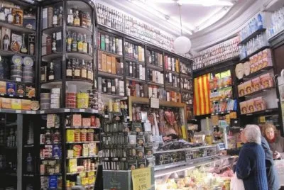 Tienda de abarrotes en EspaÃ±a