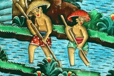 Indonesian folk art