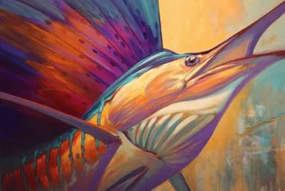 Sailfish by artist Savlen
