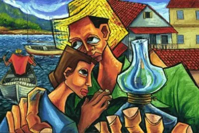 Hurricane by a Cuban artist