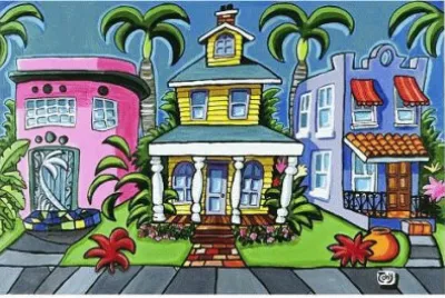 Cuban village jigsaw puzzle