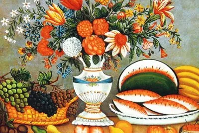 American vintage painting