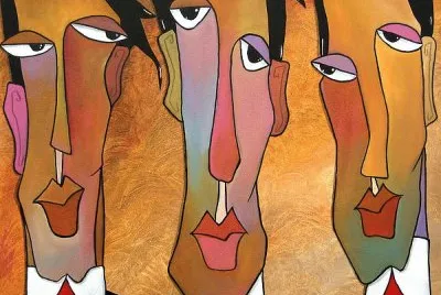 Mad Man print by Tom Fedro