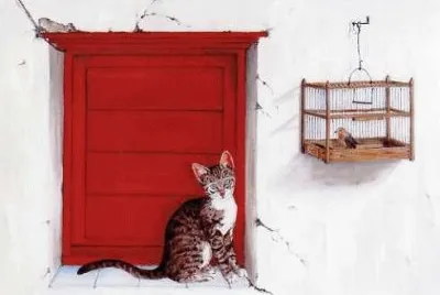 Me parece que vi un lindo gatito