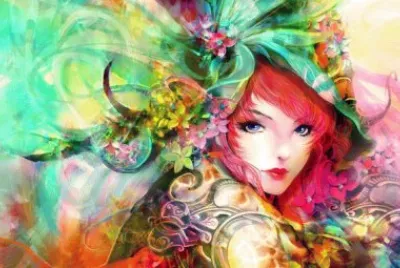 Girl Art jigsaw puzzle
