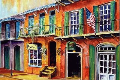 Street in New Orleans  USA
