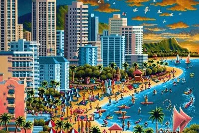 Waikiki Beach Hawaii