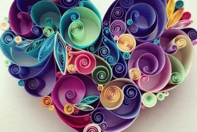 Colored Heart jigsaw puzzle