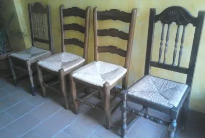 sillas de enea