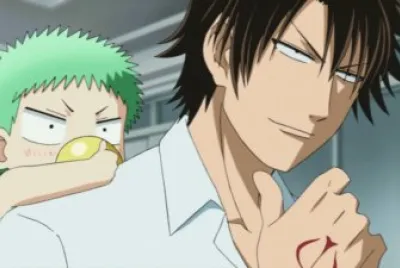Oga Tatsumi y  bebÃ© Beel