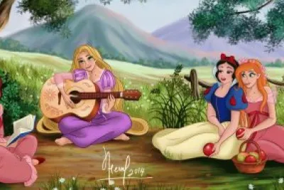 Belle Rapunzel SnowWhite Giselle