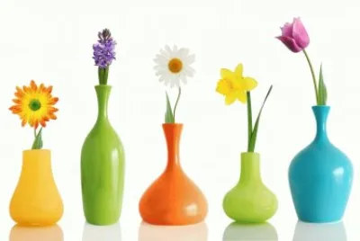 Vasos coloridos