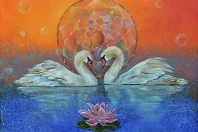 Beautiful Swans jigsaw puzzle
