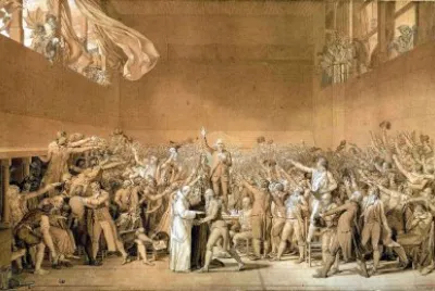 David - Il giuramento della palla-corda (1791)