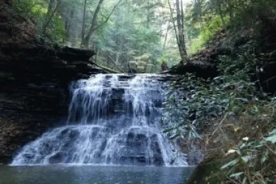 A place in the Allegheny mountains of Pa.