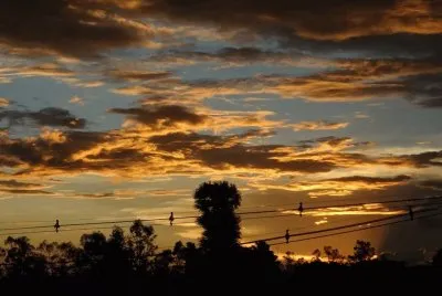 entardecer