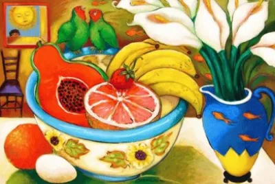 Fruit and Flowers jigsaw puzzle