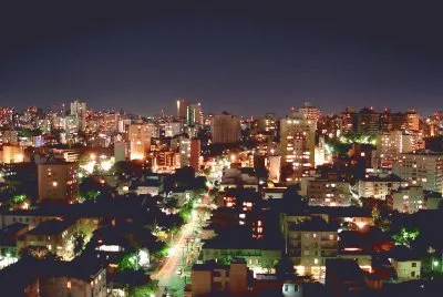 Perspectiva noturna de Caxias do Sul jigsaw puzzle