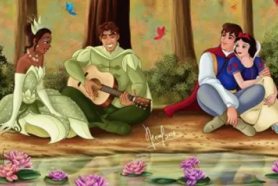 Tiana Naveen SnowWhite Prince