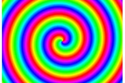 Arco Ã­ris - espiral