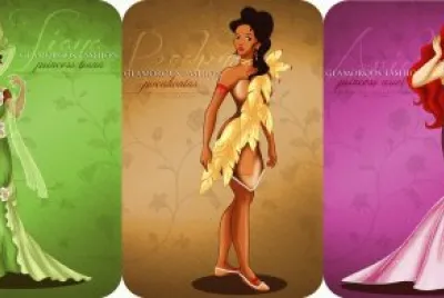 Tiana Pocahontas Ariel