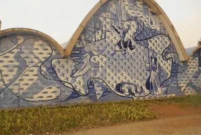 Fundos da Igreja da Pampulha - Belo Horizionte - M jigsaw puzzle