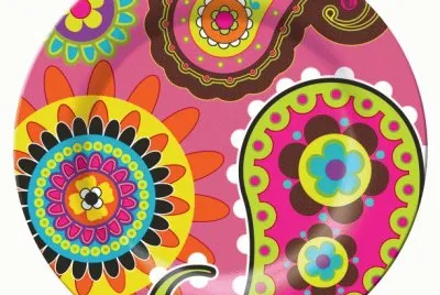 פאזל של Colorful Paisley