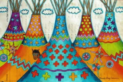 Tipi 's by Dolores Purdy Corcoran