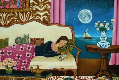 After Lunch nap  by Catherine Nolin