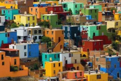 Guanajuato village   Mexico