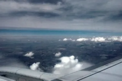 Flying over Cuzco 'skies
