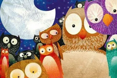 פאזל של Owl Family