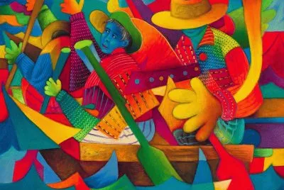 פאזל של Row boat by Julian Coche Mendoza