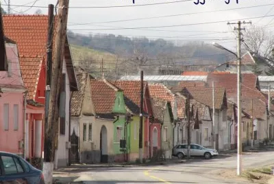 Un pueblo en Rumania
