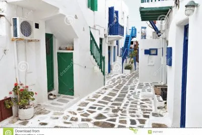 ISLA MYKONOS EN GRECIA
