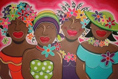 Four Ladies by Danaman Dushi