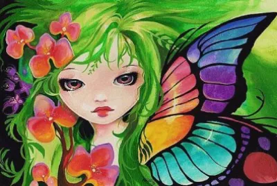 Tropical Fairy Flower