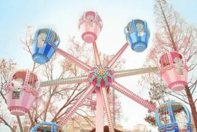 Brinquedo de parque de diversÃ£o jigsaw puzzle