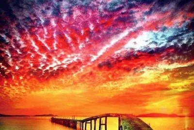 Sunset Painting jigsaw puzzle
