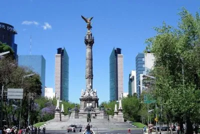 PASEO DE LA REFORMA, CD. DE MÃ‰XICO. jigsaw puzzle