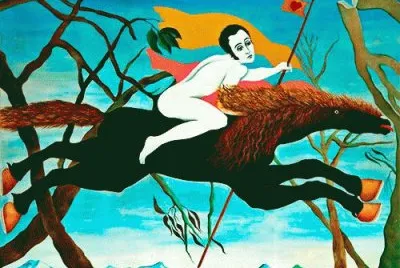 Colombian art by Dora Ramirez jigsaw puzzle