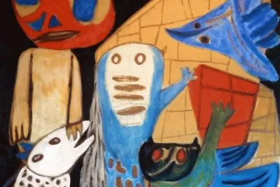 Art by Karel Appel jigsaw puzzle