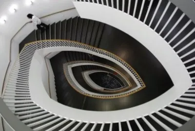 ESCALERA, MUSEO DE ARTE CONTEMPORÃNEO. jigsaw puzzle