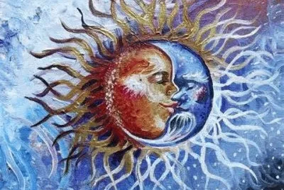 Sun and Moon in harmony