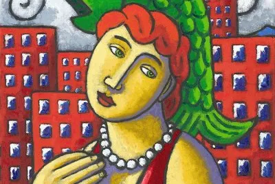 Lady with Fish