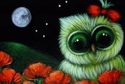 Lonesome Baby Owl
