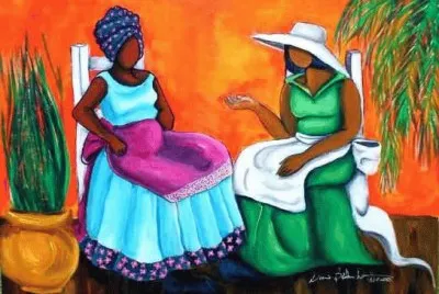 Conversation by Jonathan Green jigsaw puzzle