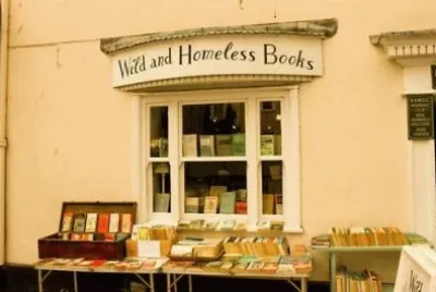 Una bonita libreria de usado jigsaw puzzle