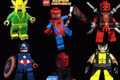 Superheroes de lego
