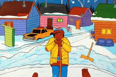 Snow in the Village